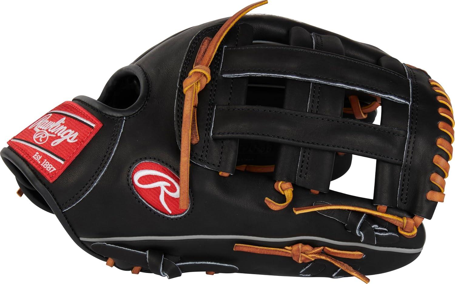 imageRawlings Heart of The Hide Baseball Glove Traditional Breakin Sizes 1125 1275 Multiple StylesBlack Pro H Web