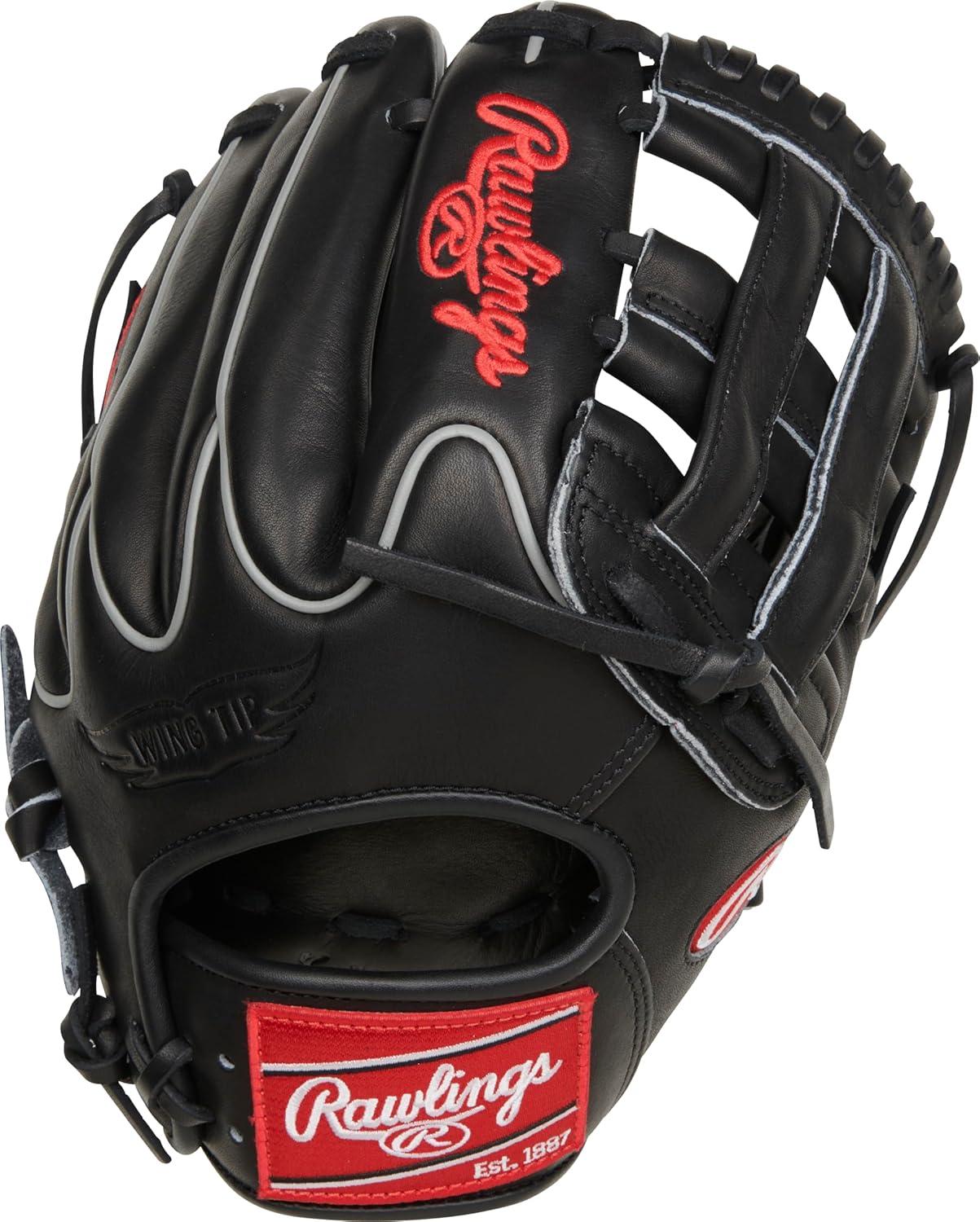 imageRawlings Heart of The Hide Baseball Glove Traditional Breakin Sizes 1125 1275 Multiple StylesBlack Pro H Web