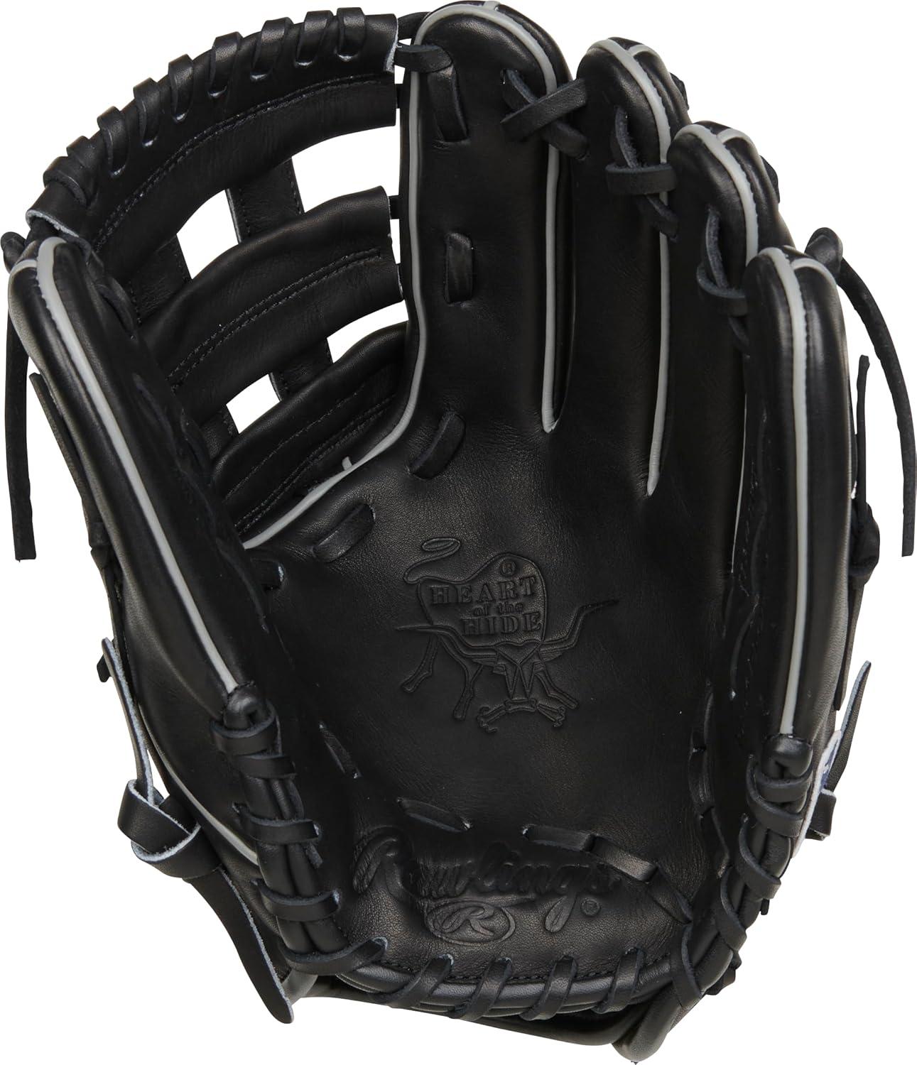 imageRawlings Heart of The Hide Baseball Glove Traditional Breakin Sizes 1125 1275 Multiple StylesBlack Pro H Web