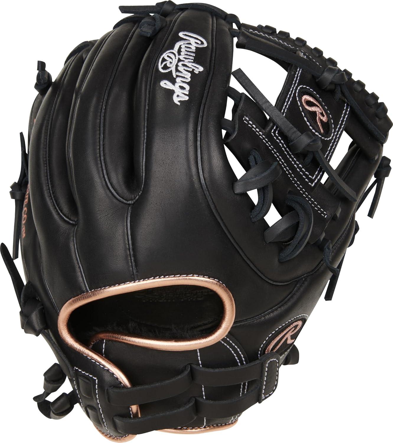 imageRawlings R9 Fastpitch Softball Glove Sizes 115 13 Multiple StylesPro IWeb Black