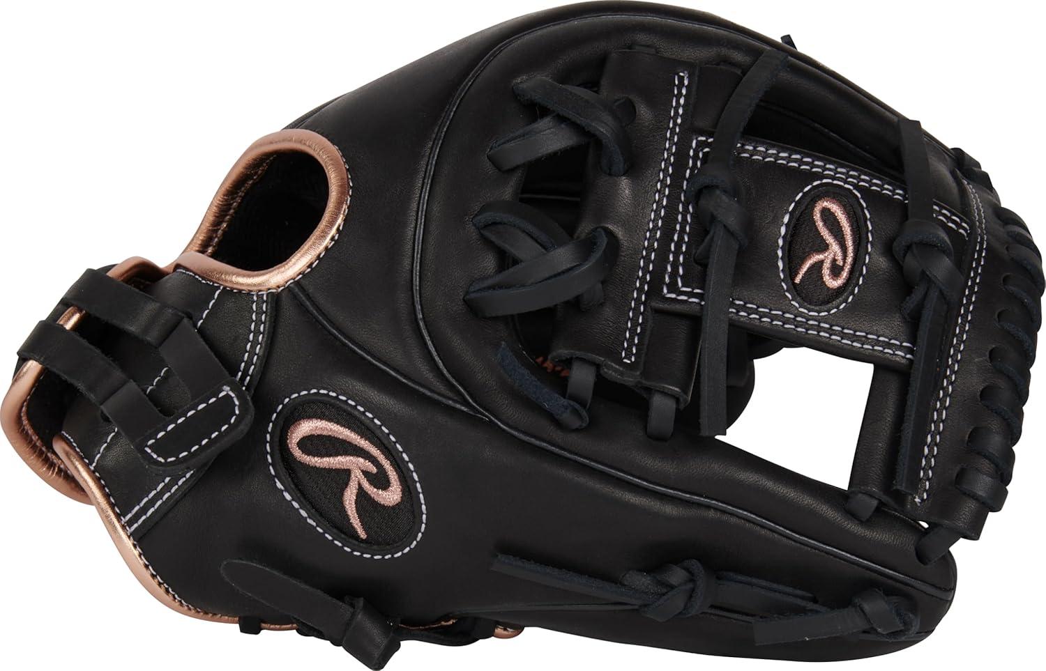 imageRawlings R9 Fastpitch Softball Glove Sizes 115 13 Multiple StylesPro IWeb Black