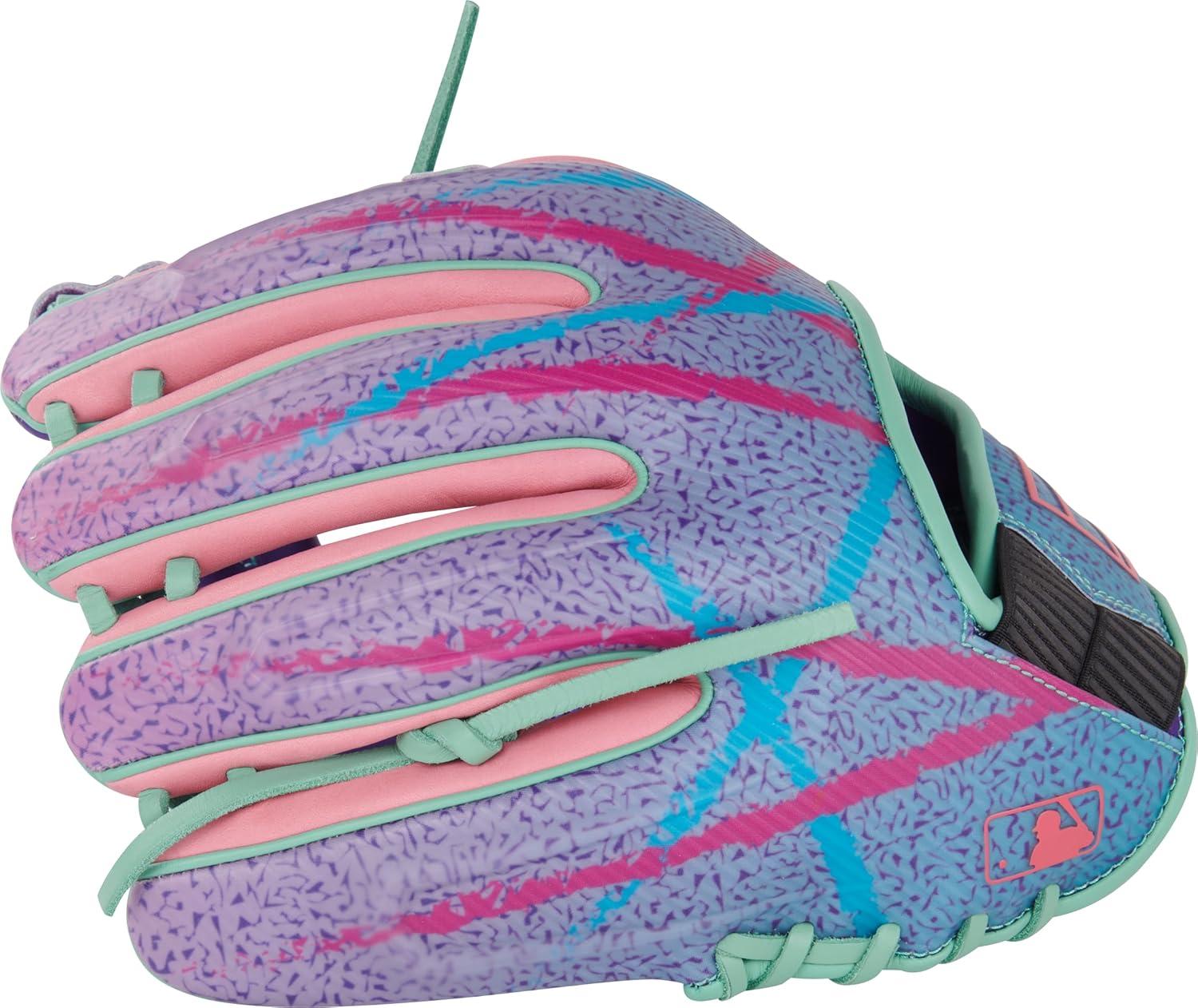imageRawlings REV1X Baseball Glove Sizes 115 1275 Multiple StylesPurple Mint Pink REV1X I Web