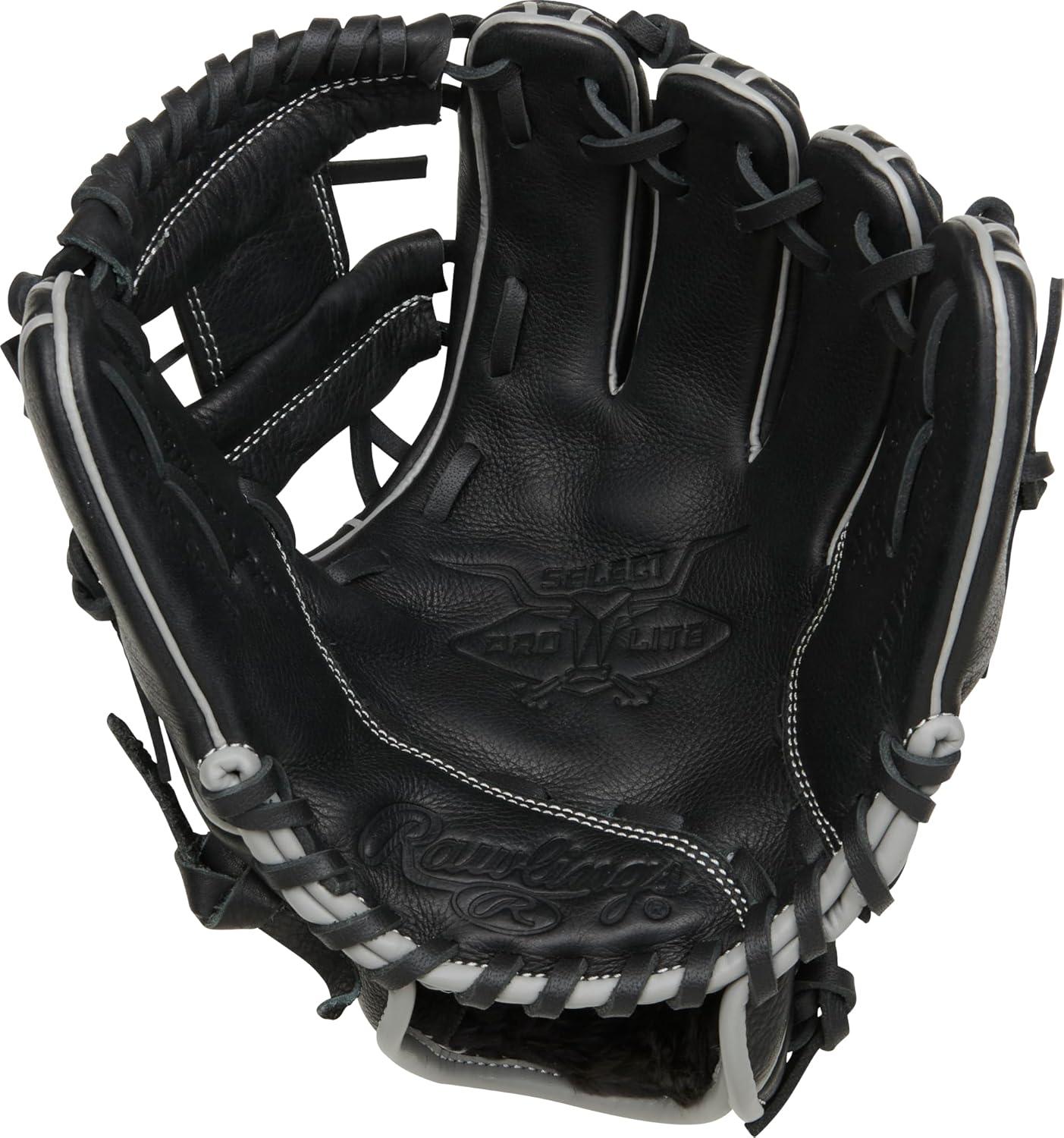 imageRawlings Select PRO LITE Youth Baseball Glove Pro Player Models Sizes 105 1225 Multiple StylesCarlos Correa Black