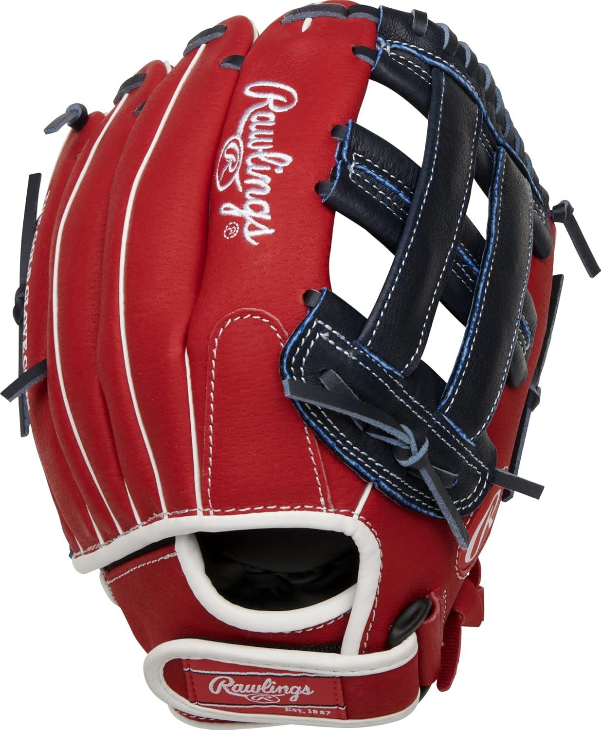imageRawlings Sure Catch Baseball amp Softball Glove TBall Youth amp Adult Rec Models Multiple Sizes amp StylesBryce Harper Model