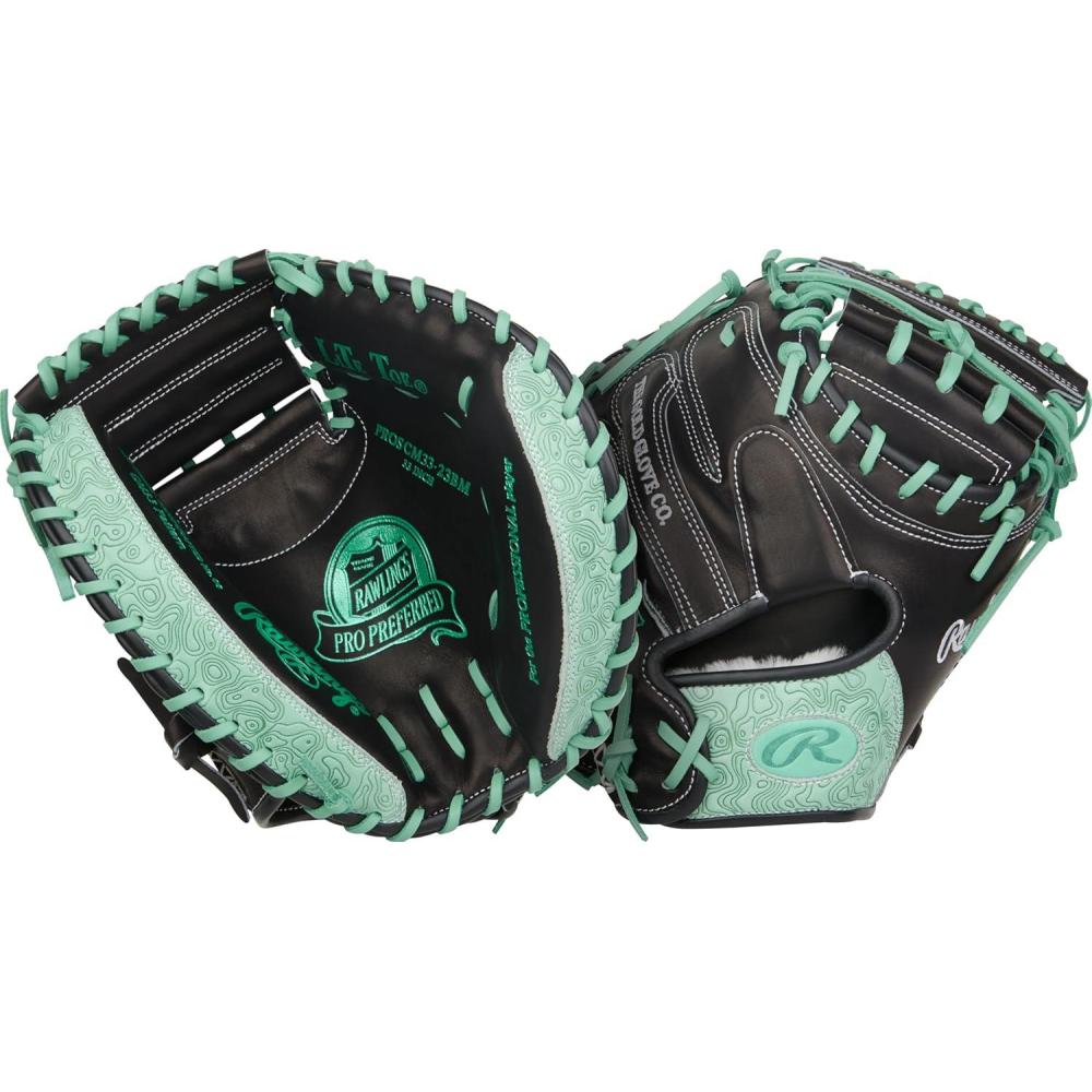 imageRawlings  PRO Preferred Baseball Glove  Sizes 115  1275  Multiple StylesBlack  Mint  Single Post Double Bar Web