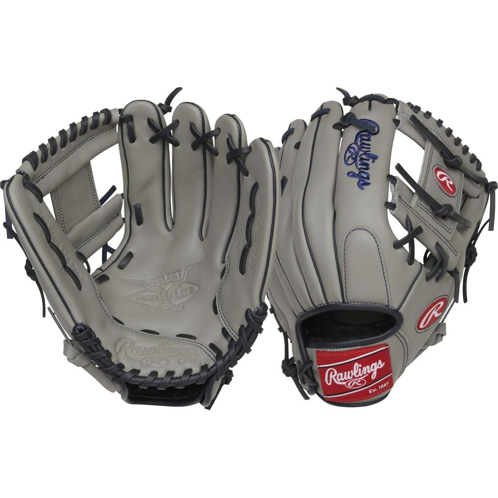 imageRawlings  Select PRO LITE Youth Baseball Glove  Pro Player Models  Sizes 105  1225  Multiple StylesFrancisco Lindor  Grey