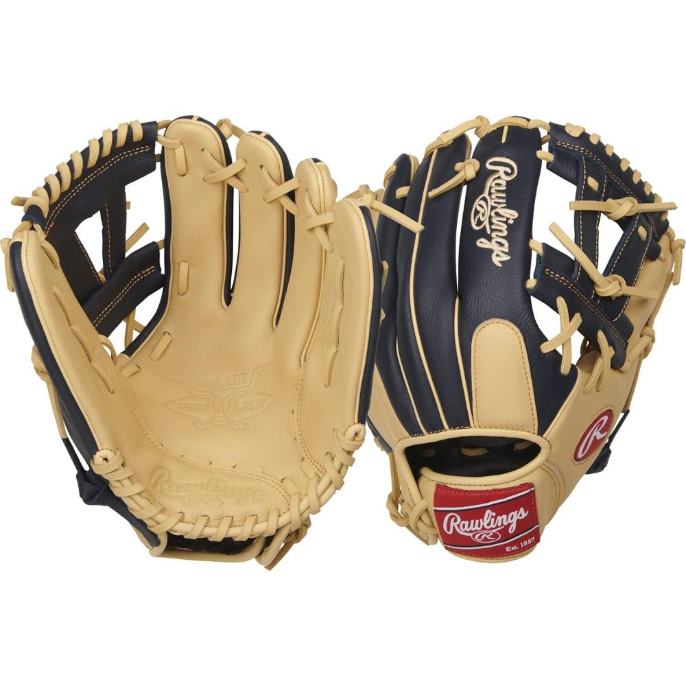 imageRawlings  Select PRO LITE Youth Baseball Glove  Pro Player Models  Sizes 105  1225  Multiple StylesManny Machado  Navy  Camel