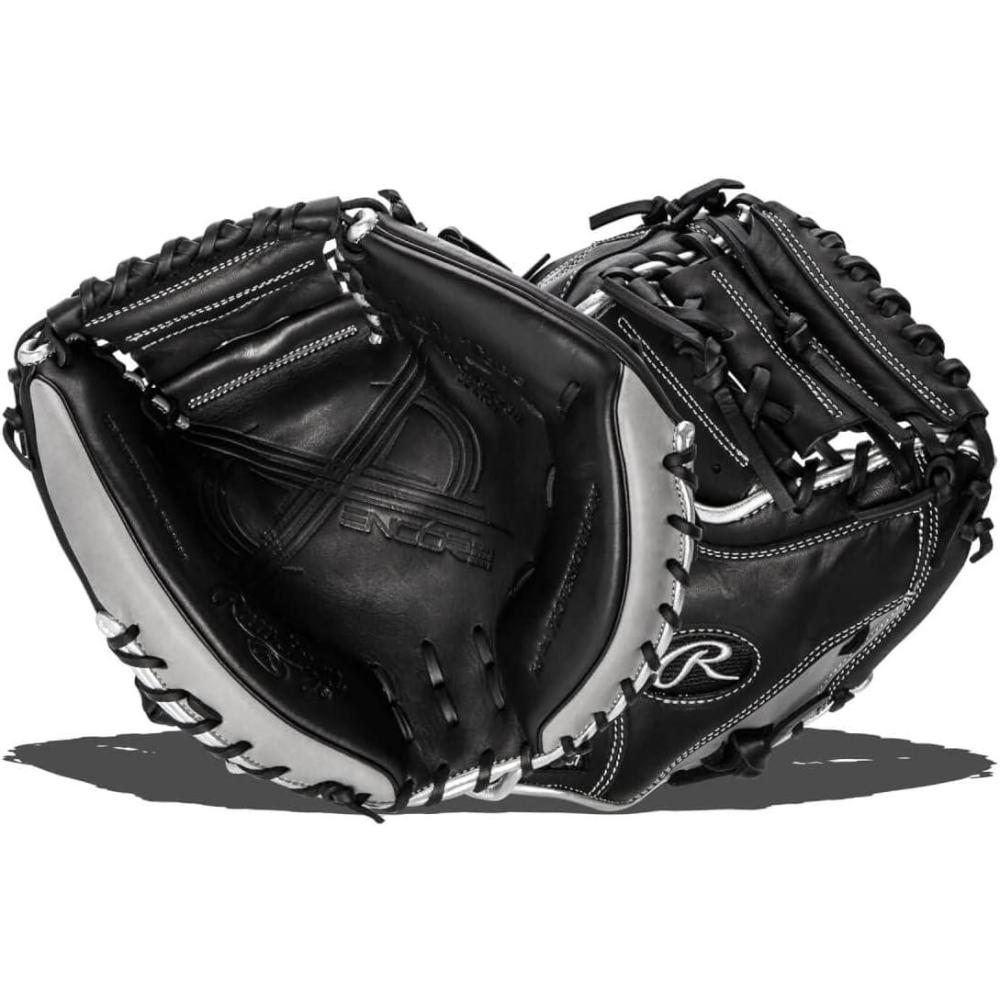 imageRawlings Encore Baseball Glove  Sizes 115  1225  Multiple StylesBlack  1 Piece Closed Web
