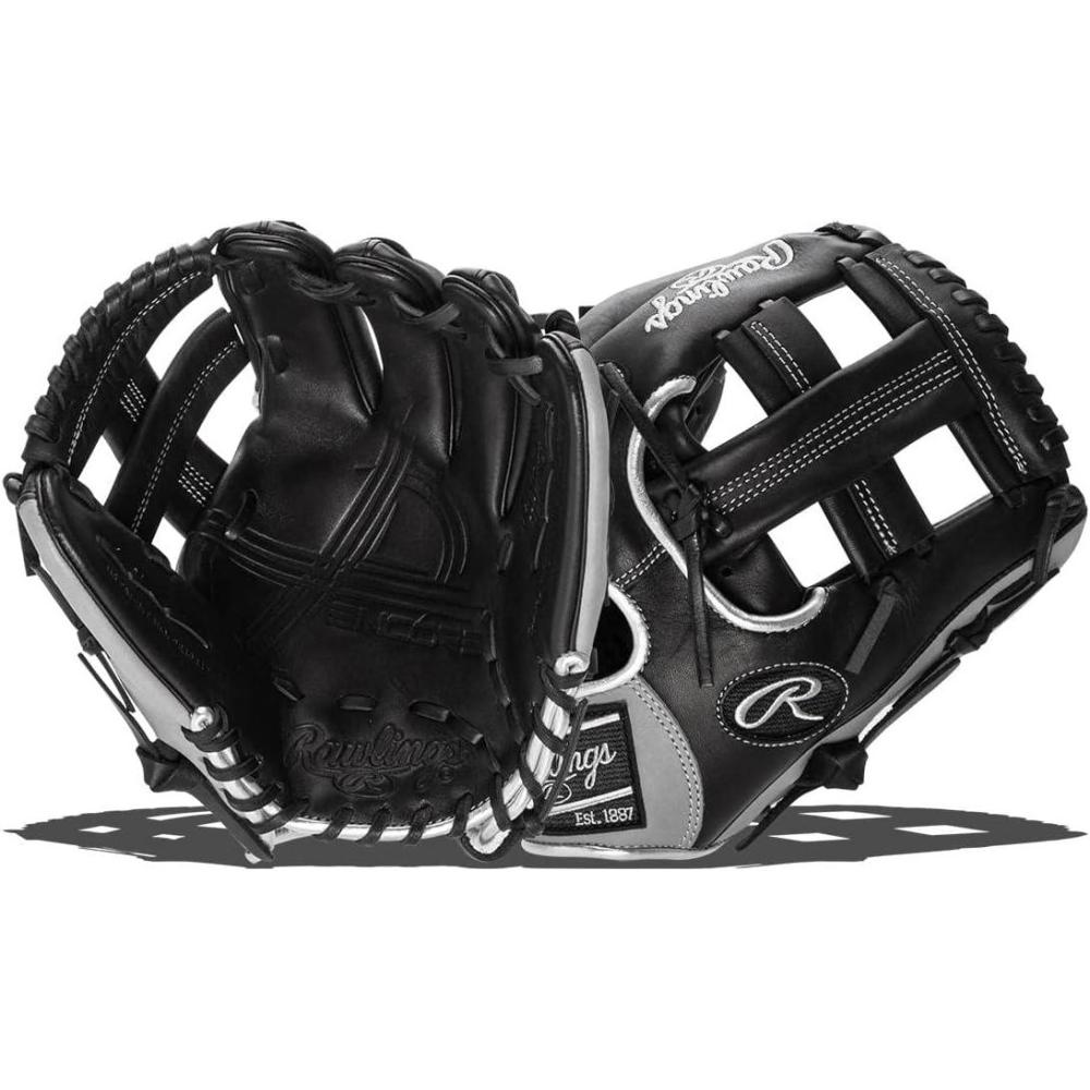 imageRawlings Encore Baseball Glove  Sizes 115  1225  Multiple StylesBlack  Single Post Web