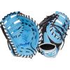 imageRawlings  Heart of The Hide Baseball Glove  Traditional Breakin  Sizes 1125  1275  Multiple StylesColumbia Blue  SinglePost DoubleBar Web