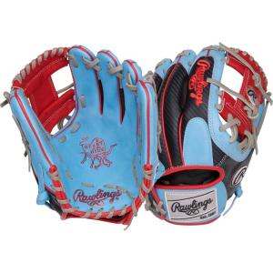 Rawlings | Heart of The Hide Baseball Glove | Lightweight HYPERSHELL & SPEEDSHELL Models | Multiple Styles(Hypershell – Pro I Web | Columbia Blue)