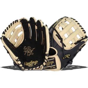 Rawlings | Heart of The Hide Baseball Glove | Lightweight HYPERSHELL & SPEEDSHELL Models | Multiple Styles(Speedshell – Pro H Web | Black / Camel)