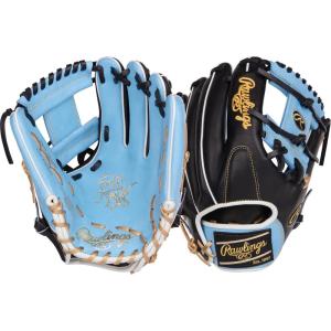 Rawlings | Heart of The Hide Baseball Glove | R2G Models | Advanced Break-in | Sizes 11.5″ – 12.75″ | Multiple Styles(Columbia Blue / Black | Pro I Web)