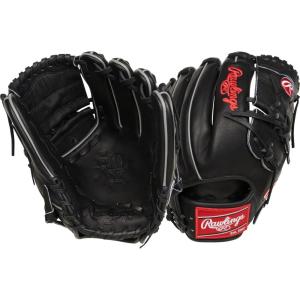 Rawlings | Heart of The Hide Baseball Glove | Traditional Break-in | Sizes 11.25″ – 12.75″ | Multiple Styles(Black | 2-Piece Solid Web)