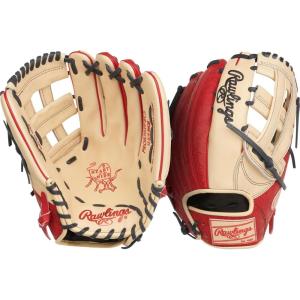 Rawlings | Heart of The Hide Baseball Glove | Traditional Break-in | Sizes 11.25″ – 12.75″ | Multiple Styles(Camel / Scarlet | Pro H Web)