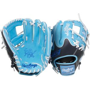 Rawlings | Heart of The Hide Baseball Glove | Traditional Break-in | Sizes 11.25″ – 12.75″ | Multiple Styles(Columbia Blue / Black | Pro I Web)