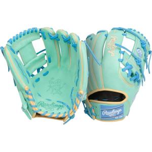Rawlings | Heart of The Hide Baseball Glove | Traditional Break-in | Sizes 11.25″ – 12.75″ | Multiple Styles(Mint / Columbia Blue | Pro I Web)