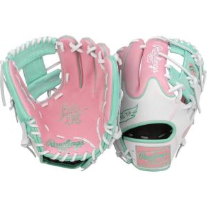 Rawlings | Heart of The Hide Baseball Glove | Traditional Break-in | Sizes 11.25″ – 12.75″ | Multiple Styles(Pink / White / Mint | Pro I Web)