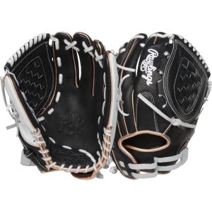 Rawlings | Heart of The Hide Fastpitch Softball Glove | Sizes 11.75″ – 12.75″ | Multiple Styles(Black / Rose Gold | Basket Web)