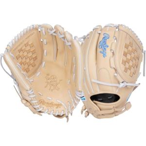 Rawlings | Heart of The Hide Fastpitch Softball Glove | Sizes 11.75″ – 12.75″ | Multiple Styles(Camel / Columbia Blue / White | Basket Web)
