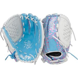 Rawlings | Heart of The Hide Fastpitch Softball Glove | Sizes 11.75″ – 12.75″ | Multiple Styles(Columbia Blue / White / Pink | Basket Web)