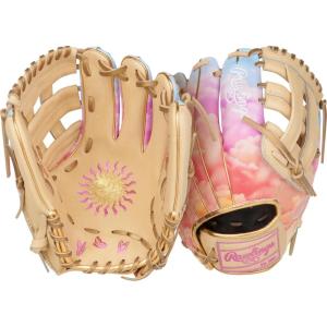 Rawlings | Heart of The Hide Fastpitch Softball Glove | Sizes 11.75″ – 12.75″ | Multiple Styles(Sierra Romero Model – Camel | Pro H Web)