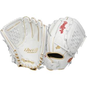 Rawlings | Liberty Advanced Fastpitch Softball Glove | Sizes 11.75″ – 13.25″ | Multiple Styles(White / Gold | Basket Web)
