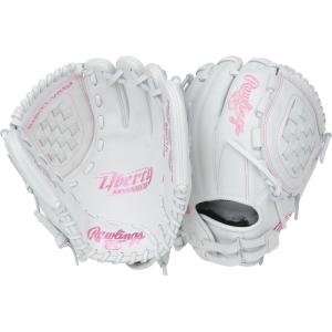 Rawlings | Liberty Advanced Fastpitch Softball Glove | Sizes 11.75″ – 13.25″ | Multiple Styles(White / Pink | Basket Web)