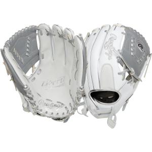Rawlings | Liberty Advanced Fastpitch Softball Glove | Sizes 11.75″ – 13.25″ | Multiple Styles(White / White Speedshell | Laced One-Piece Web)