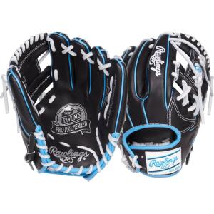 Rawlings | PRO Preferred Baseball Glove | Sizes 11.5″ – 12.75″ | Multiple Styles(Black / Columbia Blue | Pro I Web)