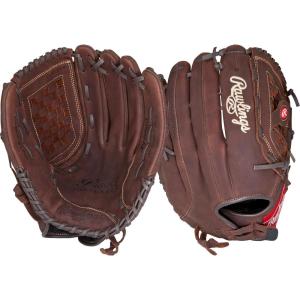 Rawlings | Player Preferred Adult Ball Glove | Baseball/Slowpitch Softball | Multiple Styles(Pull Strap | Basket Web | Brown)