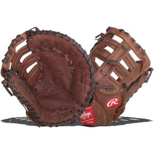 Rawlings | Player Preferred Adult Ball Glove | Baseball/Slowpitch Softball | Multiple Styles(Single Post Double Bar Web | Brown)
