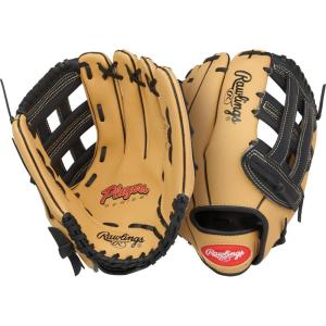 Rawlings | Players Series T-Ball & Youth Baseball Glove | Sizes 9″ – 11.5″ | Multiple Styles(Camel / Black)