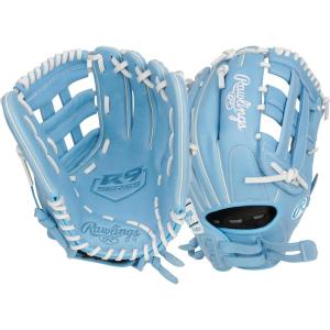 Rawlings | R9 Fastpitch Softball Glove | Sizes 11.5″ – 13″ | Multiple Styles(Pro H-Web | Columbia Blue)