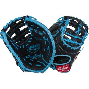 Rawlings | R9 Series Baseball Glove | Sizes 11.5″ – 12.75″ | Multiple Styles(Black / Columbia Blue | Single Post Double Bar Web)