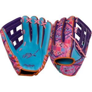 Rawlings | REV1X Baseball Glove | Sizes 11.5″ – 12.75″ | Multiple Styles(Columbia Blue / Purple | Pro H Web)