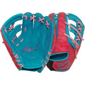 Rawlings | REV1X Baseball Glove | Sizes 11.5″ – 12.75″ | Multiple Styles(Pink / Teal | Split Single Post Web | Electric Unicorn)