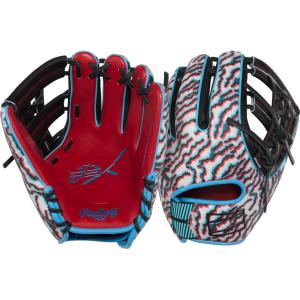Rawlings | REV1X Baseball Glove | Sizes 11.5″ – 12.75″ | Multiple Styles(Scarlet / Black | Split Single Post Web)