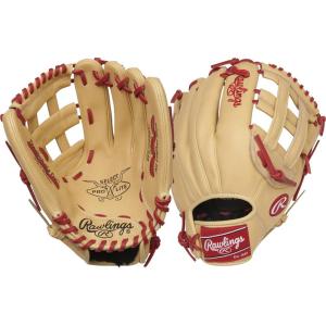 Rawlings | Select PRO LITE Youth Baseball Glove | Pro Player Models | Sizes 10.5″ – 12.25″ | Multiple Styles(Bryce Harper | Camel / Scarlet)
