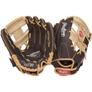 Rawlings | Sure Catch Baseball & Softball Glove | T-Ball, Youth & Adult Rec Models | Multiple Sizes & Styles(Mocha / Camel)