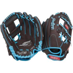 Rawlings | Sure Catch Baseball & Softball Glove | T-Ball, Youth & Adult Rec Models | Multiple Sizes & Styles(Mocha / Electric Blue)