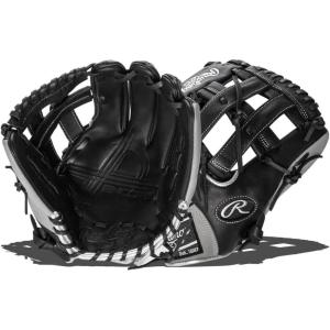 Rawlings Encore Baseball Glove | Sizes 11.5″ – 12.25″ | Multiple Styles(Black – Pro H Web)