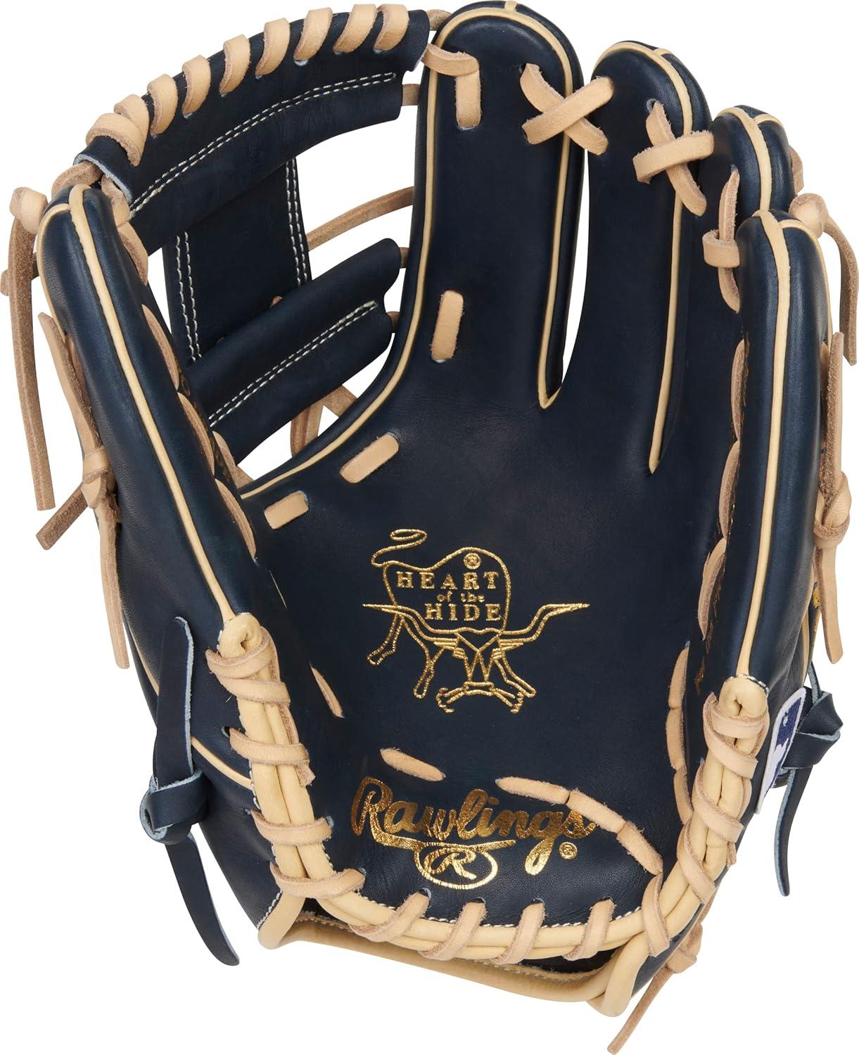 imageRawlings Heart of The Hide MLB Team Logo Baseball Glove All MLB Team Options AvailableMilwaukee Brewers 115 Pro IWeb