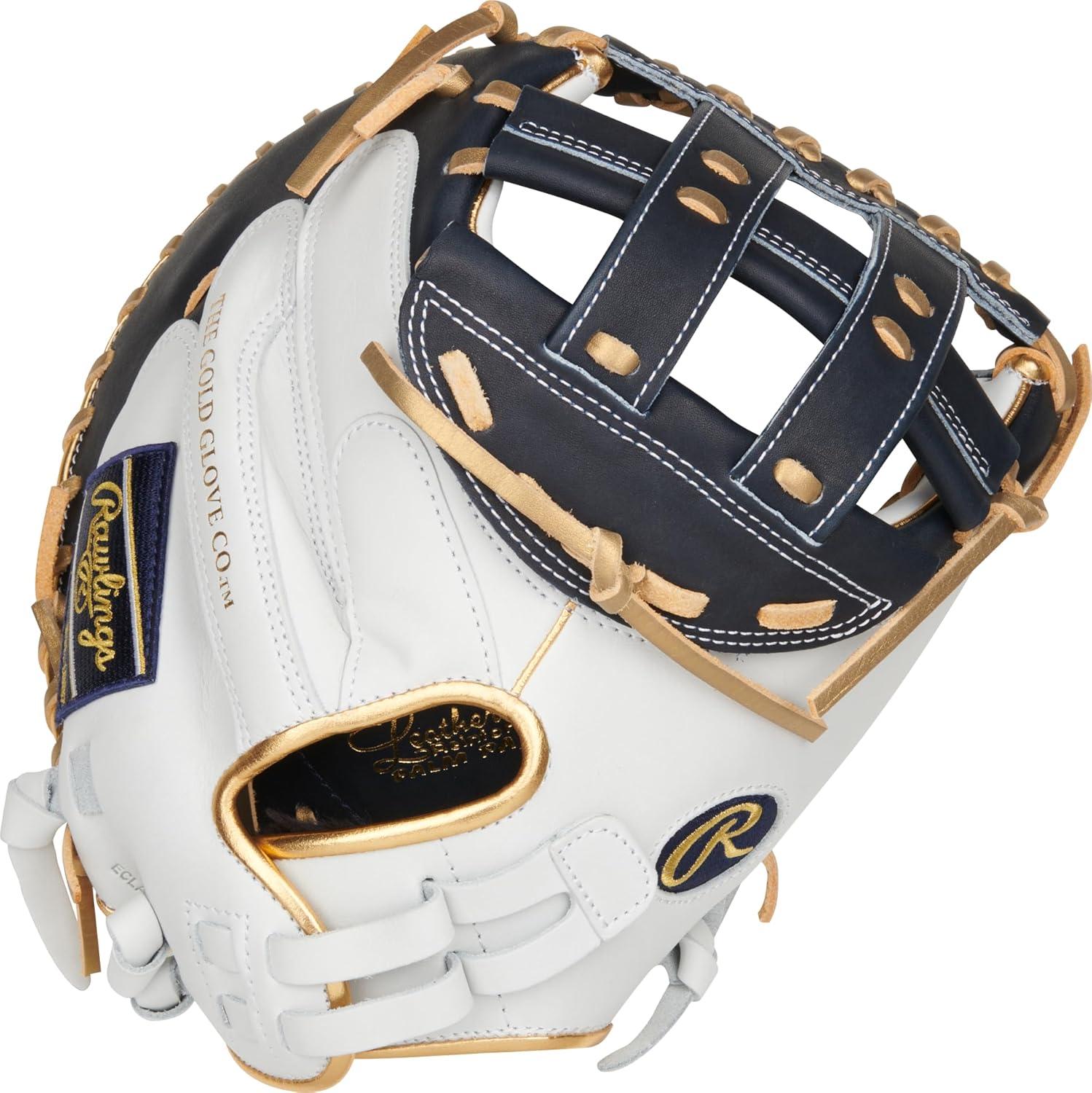 imageRawlings  Liberty Advanced Color Series Fastpitch Softball Glove  Sizes 1175  13  Multiple StylesWhite  Navy  Gold  Modified Pro H Web