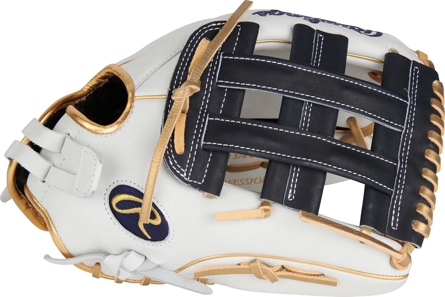 imageRawlings  Liberty Advanced Color Series Fastpitch Softball Glove  Sizes 1175  13  Multiple StylesWhite  Navy  Gold  Pro H Web