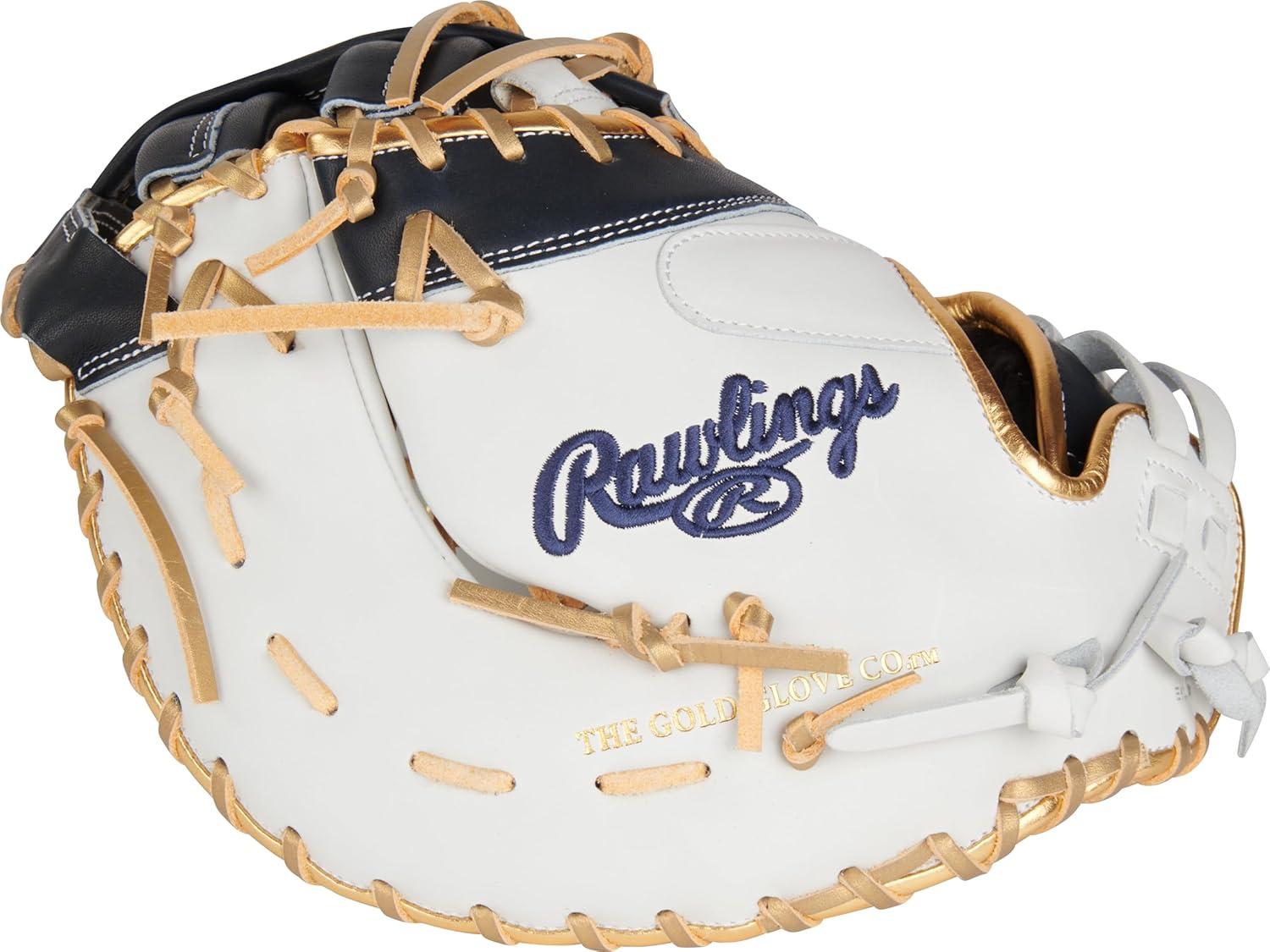 imageRawlings  Liberty Advanced Color Series Fastpitch Softball Glove  Sizes 1175  13  Multiple StylesWhite  Navy  Gold  Single Post  DoubleBar Web