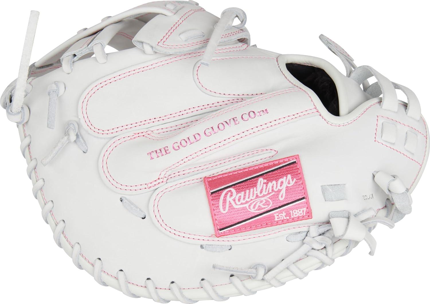 imageRawlings  Liberty Advanced Color Series Fastpitch Softball Glove  Sizes 1175  13  Multiple StylesWhite  Pink  Modified Pro H Web