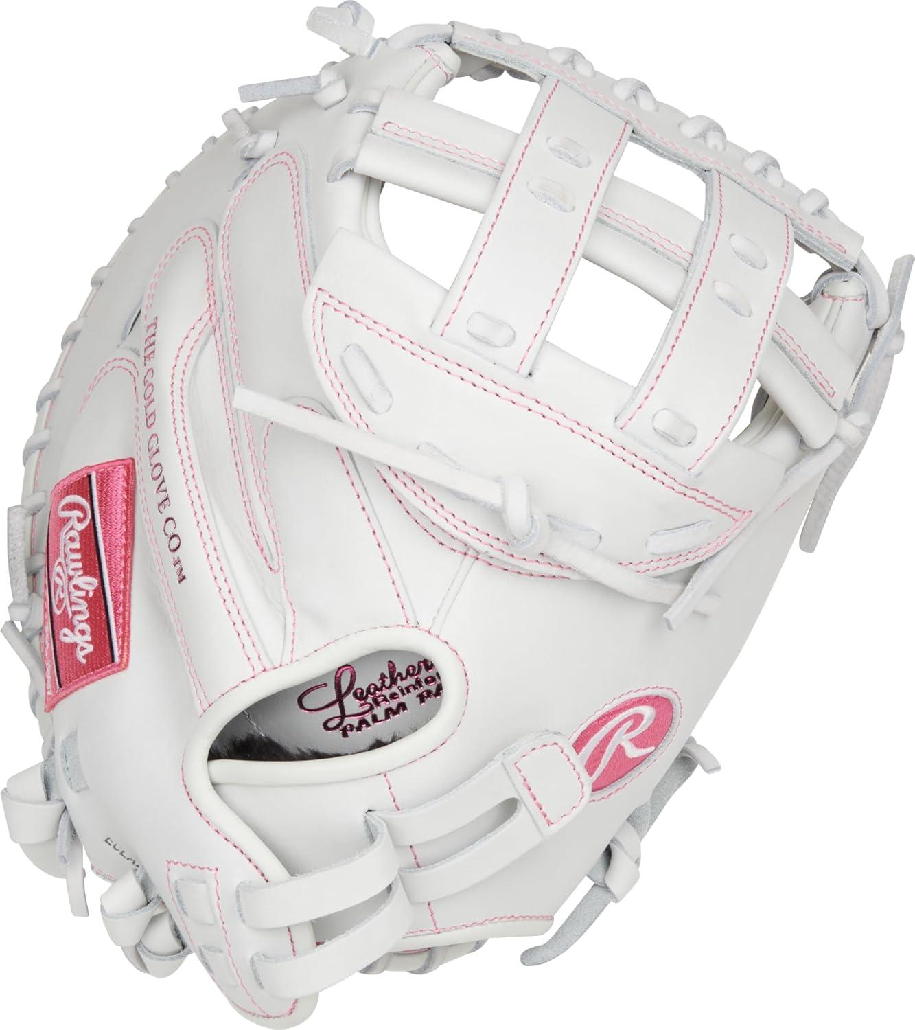 imageRawlings  Liberty Advanced Color Series Fastpitch Softball Glove  Sizes 1175  13  Multiple StylesWhite  Pink  Modified Pro H Web