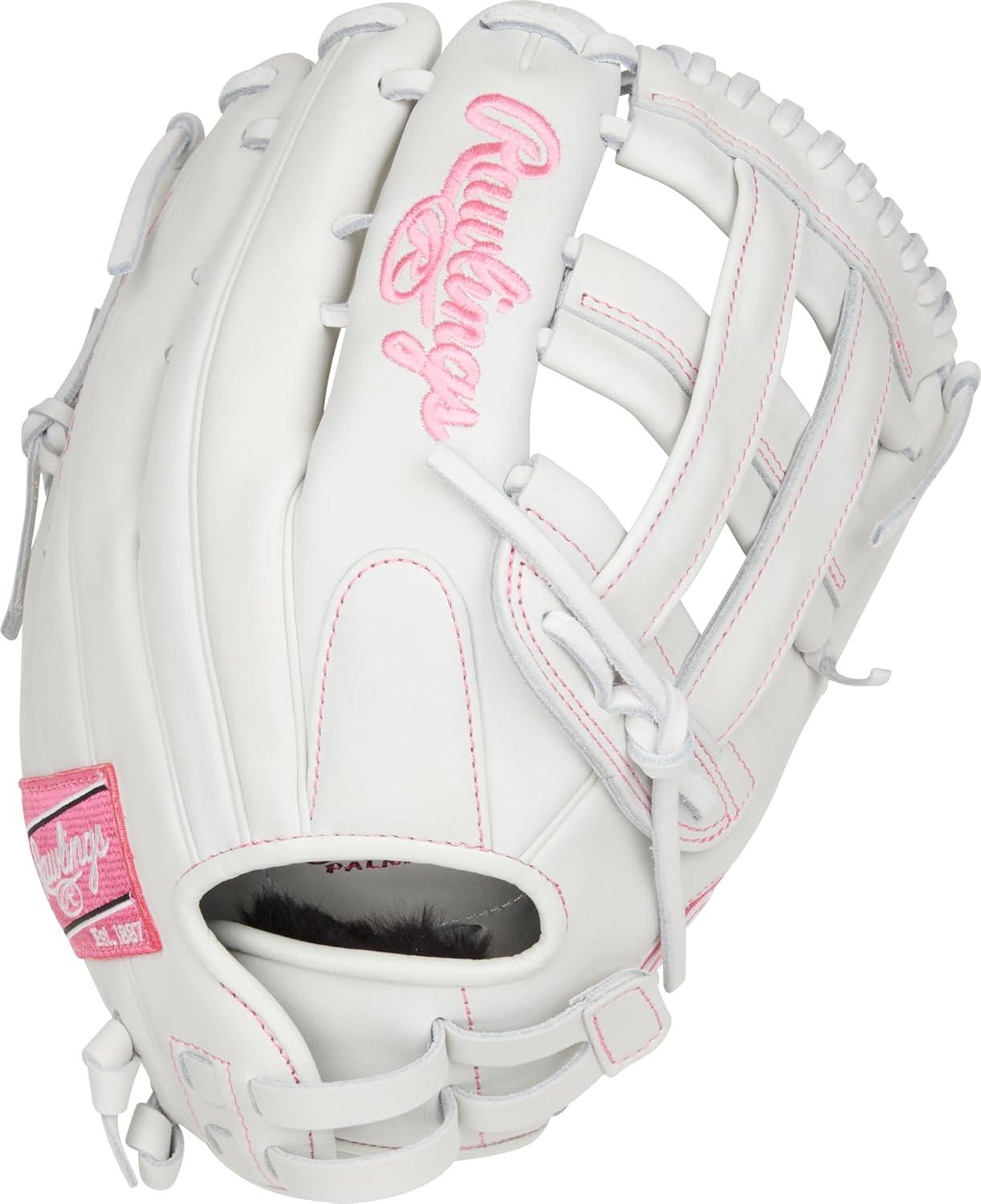 imageRawlings Liberty Advanced Color Series Fastpitch Softball Glove Sizes 1175 13 Multiple StylesWhite Pink Pro H Web