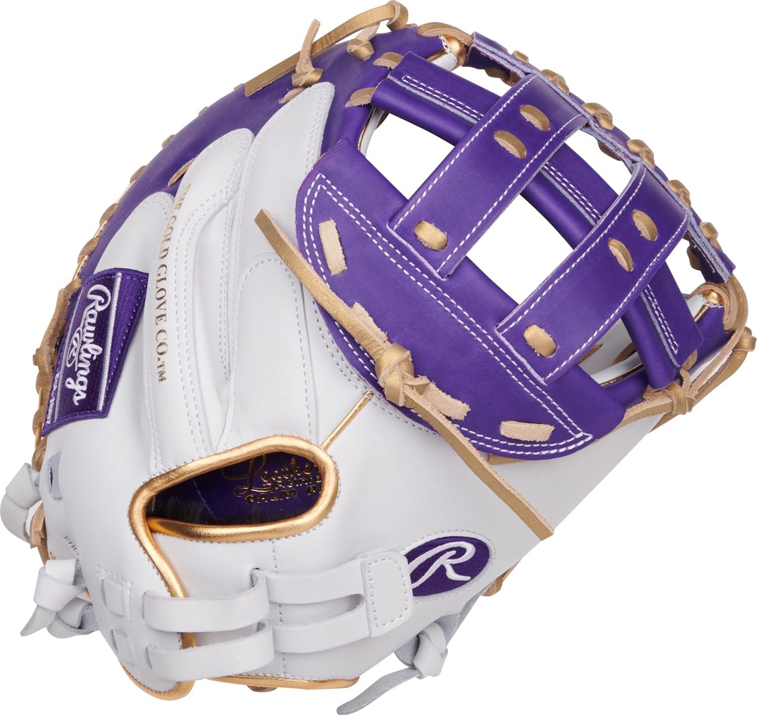 imageRawlings Liberty Advanced Color Series Fastpitch Softball Glove Sizes 1175 13 Multiple StylesWhite Purple Gold Modified Pro H Web
